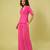 Pink handwoven khadi cotton co ord set
