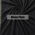 Black tropical floral soft silk saree with blouse piece