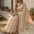 Gold & red handloom mul cotton saree