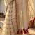 Gold & red handloom mul cotton saree
