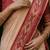 White & red mul cotton ikkat saree