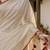 White & red handloom mul cotton saree