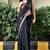 Black patchwork mul cotton saree with blouse piece