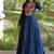women rayon anarkali gown with kutchi gamthi embroidery - full stitched free size