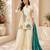 women   s festive wear shimmer silk kurti palazzo set with dupatta