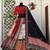 Red Black Mirror Navratri Lehenga Choli With Dupatta