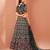 Green Net Hand Embroidery Lehenga Choli - Free size