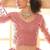 Pink Embroidered Net Thread Work Lehenga Choli - Free size