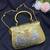 Vintage Brass Clutch Bag with Peacock Design,Ethnic Indian Metal Handbag