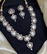 Indian Bridal Kundan Polki Choker Set | Uncut Diamond Wedding Necklace