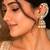 Kundan Ear Cuff Earrings, Polki Ear Wrap with jhumka base, Tribal Ear Climber