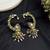 Kundan Ear Cuff Earrings, Polki Ear Wrap with jhumka base, Tribal Ear Climber