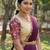 Beautiful South Indian Style Semi-Stitched Half Saree with Blouse and Dupatta for Women