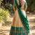 South Indian Style Half Saree with Blouse and Dupatta