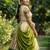 South Indian Style Half Saree with Blouse and Dupatta