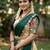 South Indian Style Half Saree with Blouse and Dupatta