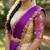 South Indian Style Half Saree with Blouse and Dupatta