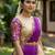 South Indian Style Half Saree with Blouse and Dupatta