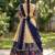 South Indian Style Half Saree with Blouse and Dupatta