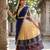 South Indian Style Half Saree with Blouse and Dupatta