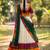 South Indian Style Half Saree with Blouse and Dupatta