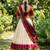 South Indian Style Half Saree with Blouse and Dupatta
