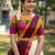 South Indian Style Half Saree with Blouse and Dupatta