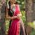 South Indian Style Half Saree with Blouse and Dupatta