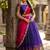 South Indian Style Half Saree with Blouse and Dupatta