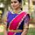 South Indian Style Half Saree with Blouse and Dupatta