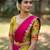 South Indian Style Half Saree with Blouse and Dupatta