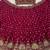 Maroon Bridal Lehenga Choli with Heavy Gold Embroidery & Dupatta