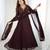 Elegant brown georgette embroidered gown with dupatta for festive and party wear