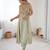 Elegant pista green georgette embroidered straight kurta with coordinated tapered pants set