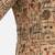 Warm beige wali printed inner cotton lining side (smocked) stretchable top readymade saree blouse