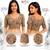 Warm beige wali printed inner cotton lining side (smocked) stretchable top readymade saree blouse