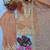 Orange silk blend  readymade suit with embroidery & sequence work
