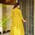 Lime green digital printed rayon anarkali kurta with bottom set