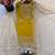 Festive wear mustard yellow straight kurti with sequence work sharara & dupatta 3-piece set