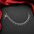 silver bridal nath with cz ear chain traditional indian nose ring bollywood wedding jewelry