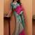 rani pink soft satin with rich woven border festive & wedding wear saree