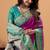 magenta soft satin with rich woven border festive & wedding wear saree