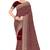Designer maroon zari embroidery zarkan work georgette saree