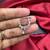 minimalist cz nath nose pin  silver hoop bridal jewelry
