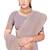 Designer lavender zari embroidery zarkan work georgette saree