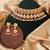 Gold plated pink kundan stones choker necklace set