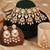 Gold plated light pink kundan choker necklace set with maang tikka
