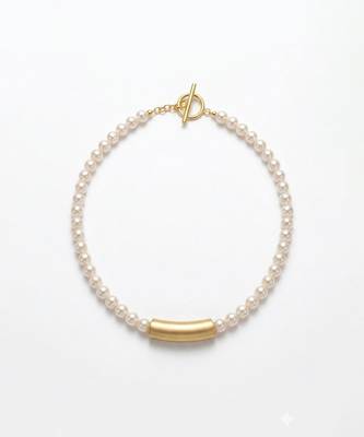 Gold plated golden pill choker neckpiece 2