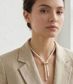 Gold plated meridian necklace