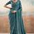 Rama solid poly chiffon ethnic saree